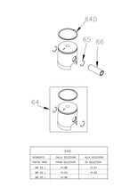 Load image into Gallery viewer, 65 W280/MR Piston circlip d.12
