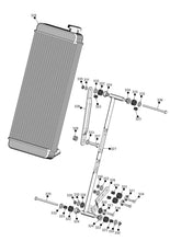 Load image into Gallery viewer, 0093.TAB OTK complete radiator with support
